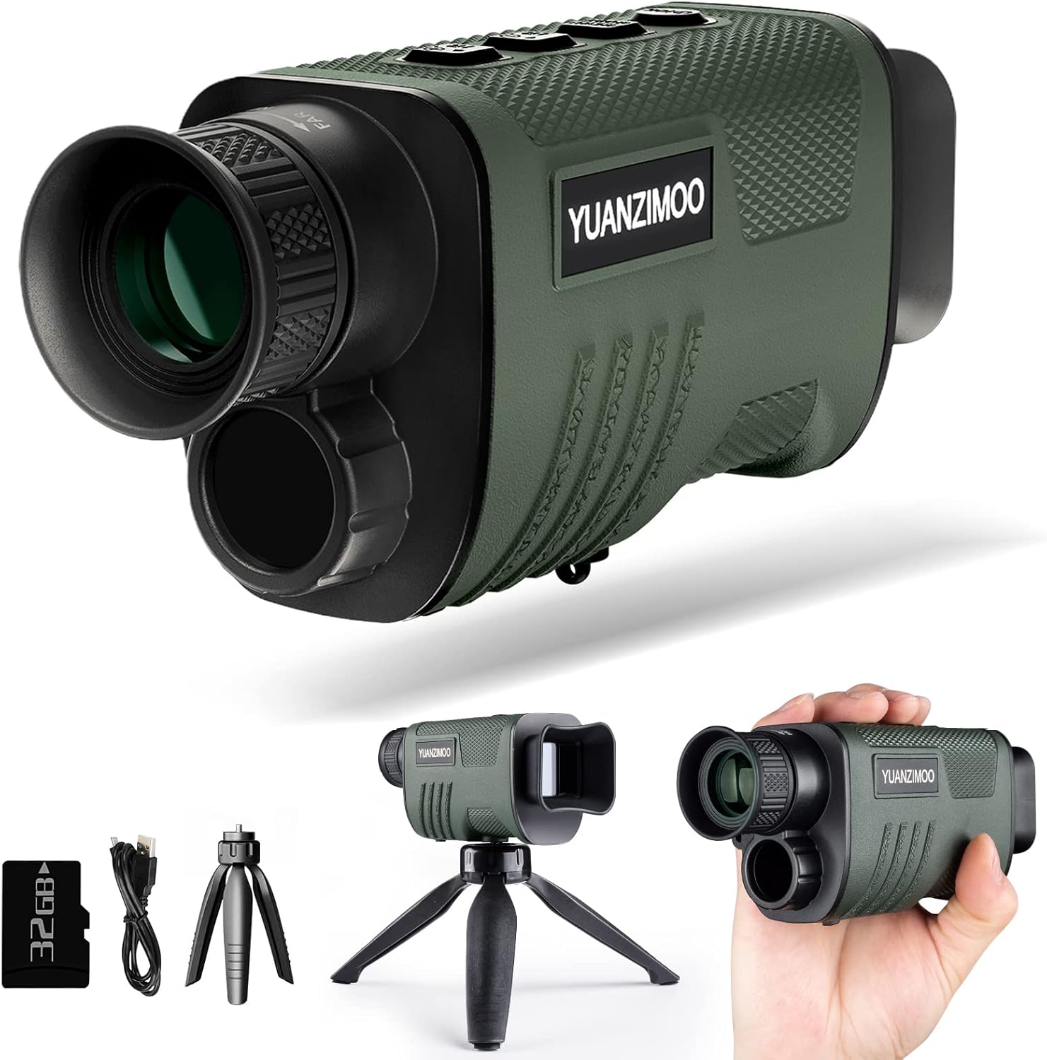 YUANZIMOO Upgraded Night Vision Monocular