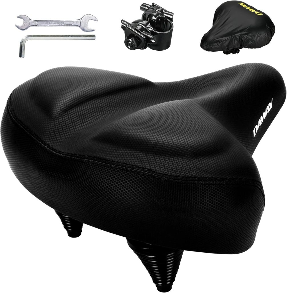 DAWAY C40 Ultra Comfortable Oversized Bike Seat