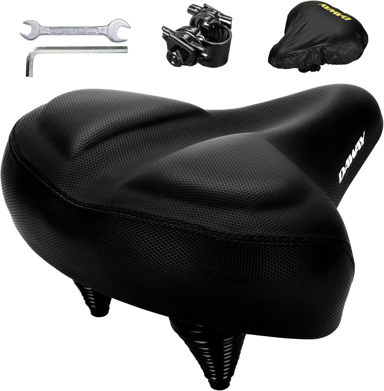 DAWAY C40 Ultra Comfortable Oversized Bike Seat