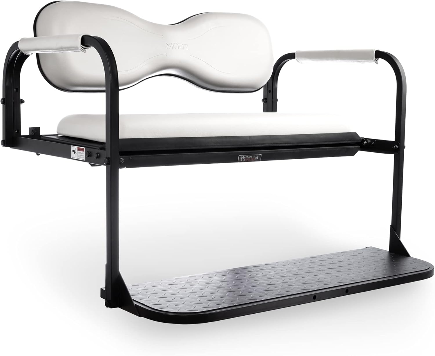 MODZ® Flip4 Club Car DS Golf Cart Rear Seat Kit – White