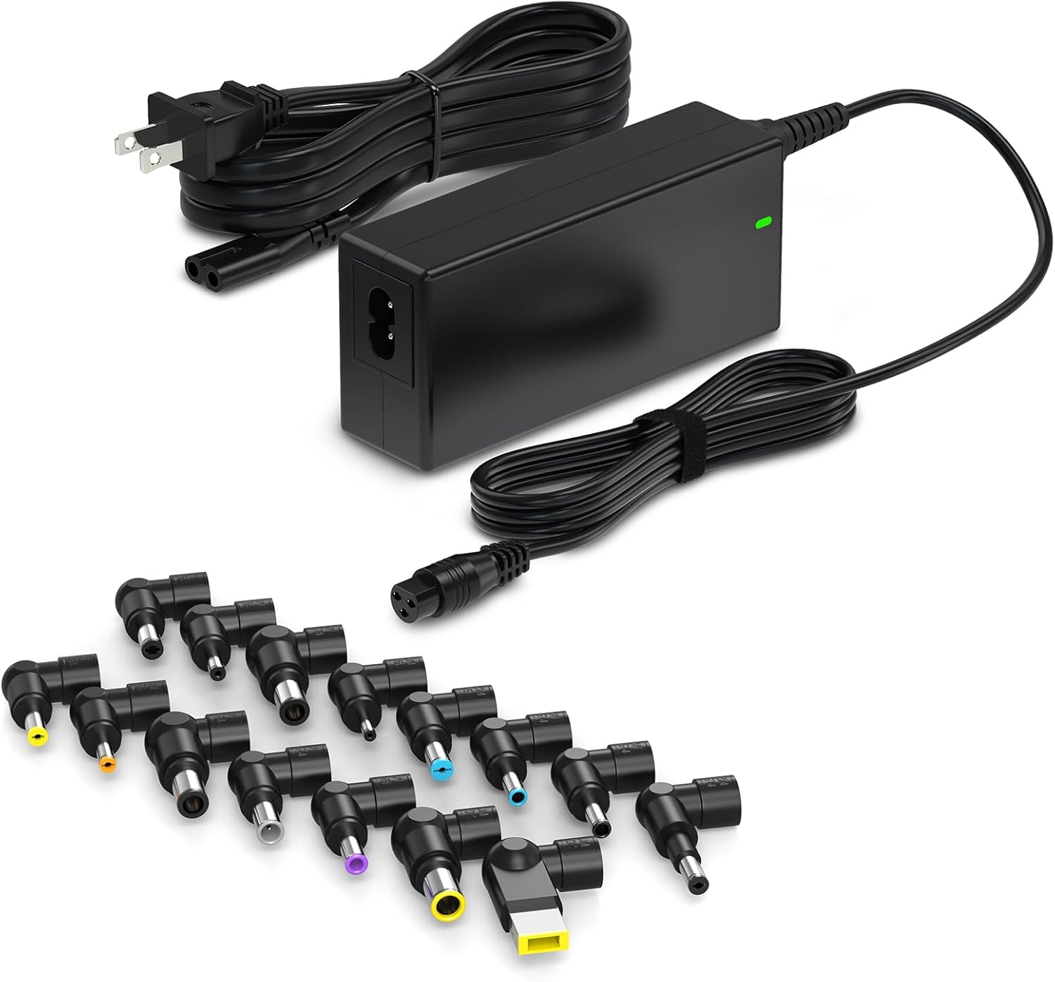 Belker 65w 45w Universal Laptop Charger AC Adapter Power Supply Cord Compatible with Dell Hp Asus Lenovo IBM Acer Toshiba Samsung Sony Compaq Fujitsu LG JBL Notebook Chromebook Ultrabook