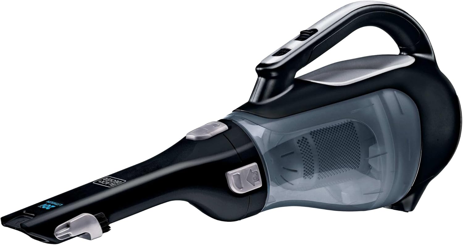 BLACK+DECKER dustbuster 20V Cordless Handheld Vacuum, Pet Hair Vacuum for Home and Car, Powerful Suction (BDH2000L)