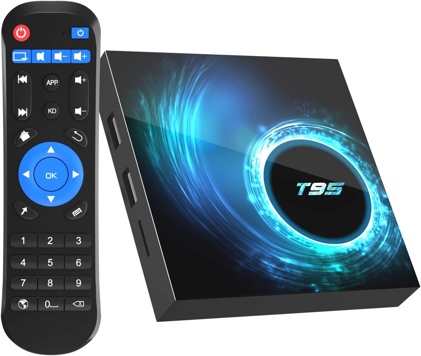 Android TV Box 10.0 4GB RAM 32GB ROM Allwinner H616 Quad-core Android Box, Support 2.4G/5.0G Dual WiFi 6K Utral HD / 3D / H.265 with Bluetooth 5.0