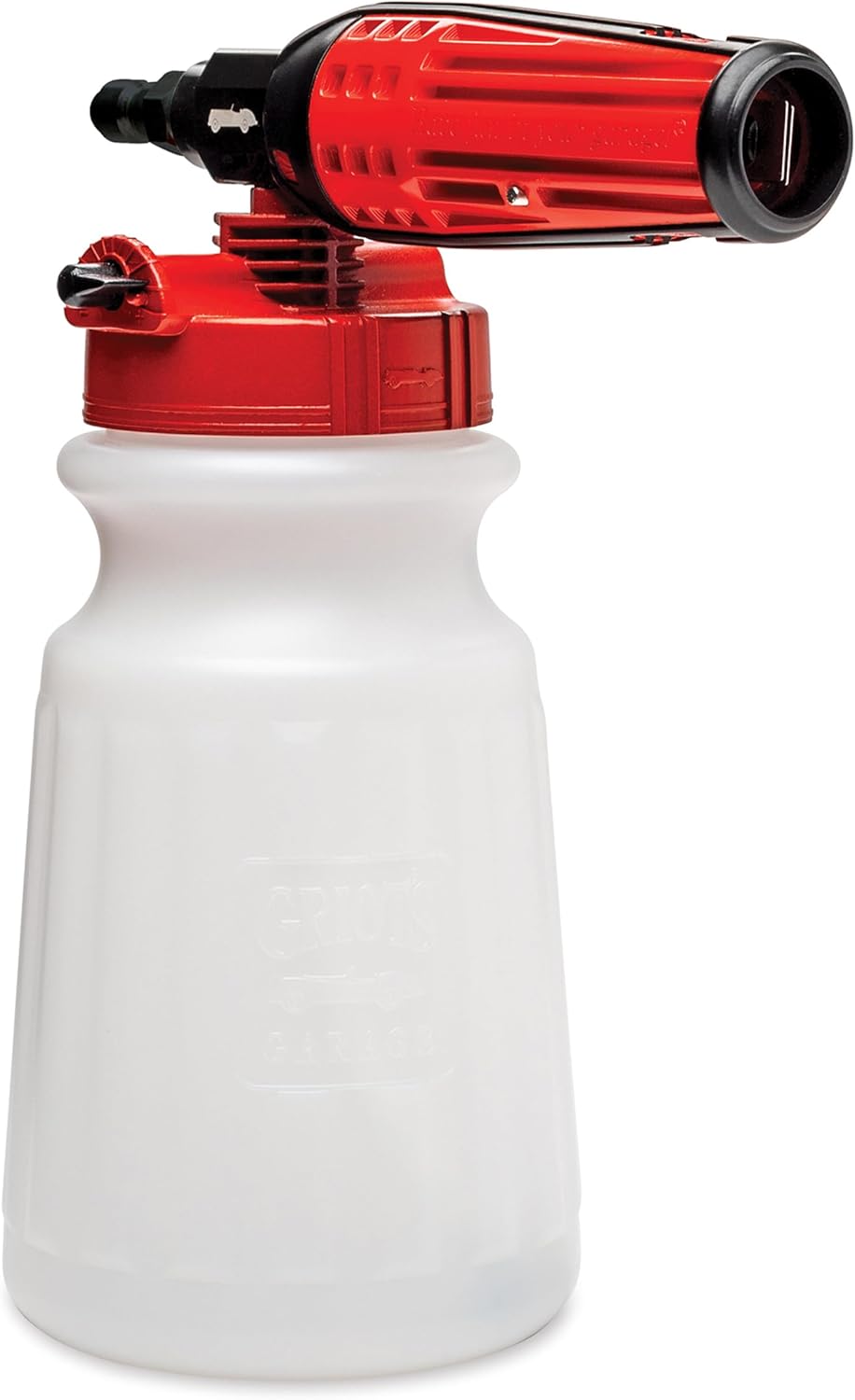 Griot's Garage Brilliant Finish Foam Cannon, for Pressure Washers, Apply Car Washes and Cleaners, ¼” Quick Connect. 33.8 Oz Jar, 51185