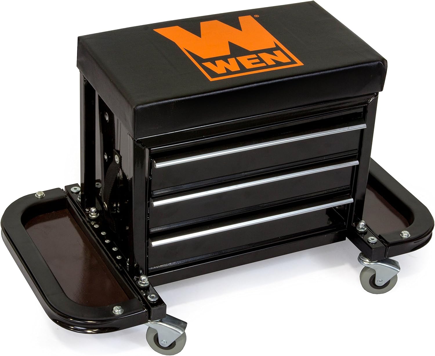 WEN GG1350 350-Pound Capacity Garage Glider Rolling Tool Chest Seat